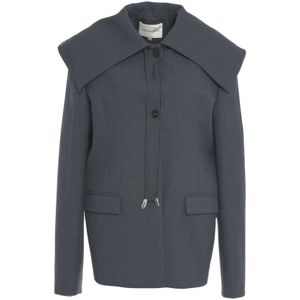 Viktoriachan, Dames, Jassen, Grijs, Maat: S Wol,