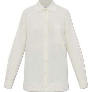 Max Mara, Dames, Truien, Wit, Maat: S Kasjmier,