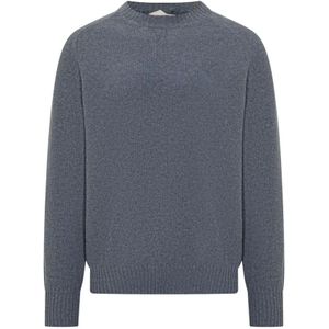 Malo, Heren, Truien, Grijs, Maat: S Leer,