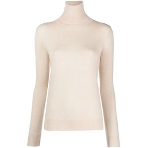 Lorena Antoniazzi, Dames, Truien, Beige, Maat: M Kasjmier,