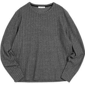 YMC You Must Create, Heren, Truien, Grijs, Maat: S Katoen,