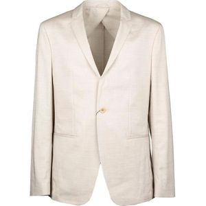 Calvin Klein, Heren, Jassen, Beige, Maat: M Wol,