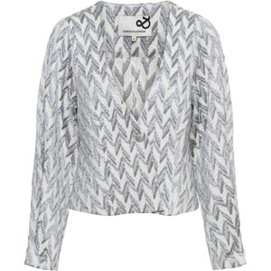 &Co Woman, Dames, Jassen, Grijs, Maat: XL Katoen,