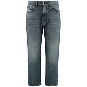 Diesel, Dames, Jeans, Grijs, Maat: W28 Katoen,