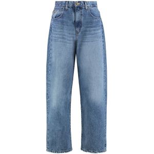 Lois, Dames, Jeans, Blauw, Maat: W26 Katoen,