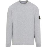 Stone Island, Heren, Truien, Grijs, Maat: M