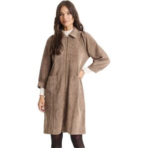 IN Front, Dames, Jurken, Bruin, Maat: L