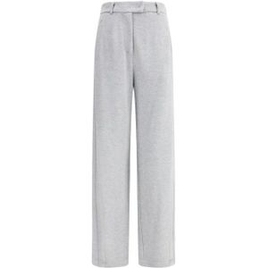 Brunello Cucinelli, Dames, Broeken, Grijs, Maat: S Katoen,