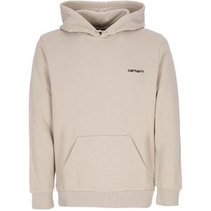 Carhartt Wip, Heren, Sweatshirts & Hoodies, Beige, Maat: XL Katoen,
