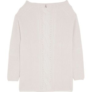 Patrizia Pepe, Dames, Truien, Grijs, Maat: M Wol,