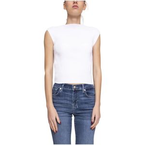 Liviana Conti, Dames, Tops, Wit, Maat: M Jersey,
