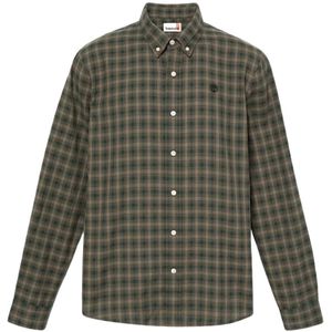 Timberland - Solucell Gingham Shirt - Overhemd - Bruin