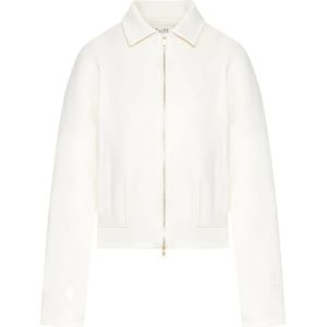 Max Mara, Dames, Jassen, Wit, Maat: S