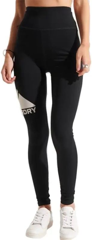 Superdry - Mountain Sport - Dames Legging - Hoge Taille - Zwart
