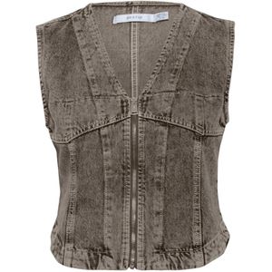 Gestuz, Dames, Jassen, Grijs, Maat: 2XS Denim,
