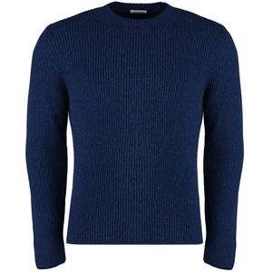 Malo, Heren, Truien, Blauw, Maat: S