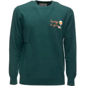 MC2 Saint Barth, Heren, Truien, Groen, Maat: S Wol,