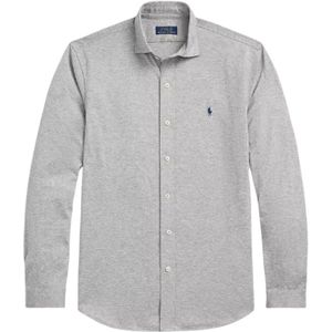 Ralph Lauren, Heren, Overhemden, Grijs, Maat: XL Katoen,