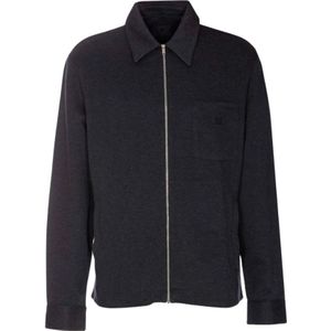 Givenchy, Heren, Jassen, Grijs, Maat: L