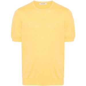 La Fileria, Heren, Tops, Geel, Maat: L Katoen,