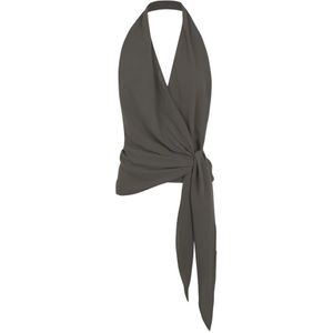 Cortana, Dames, Tops, Grijs, Maat: XS Zijde,