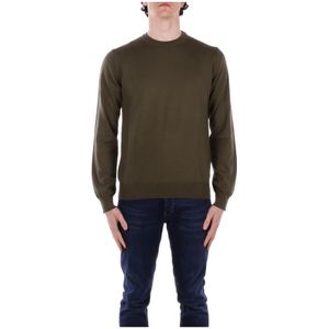 Woolrich, Heren, Truien, Groen, Maat: L Katoen,