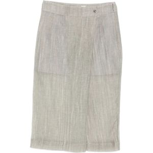 The Garment, Dames, Rokken, Grijs, Maat: XS Nylon,