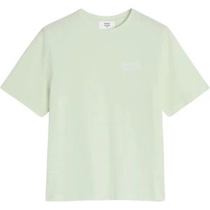 Maison Kitsuné, Dames, Tops, Groen, Maat: M Katoen,