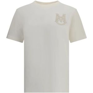 Moncler, Heren, Tops, Grijs, Maat: M Katoen,