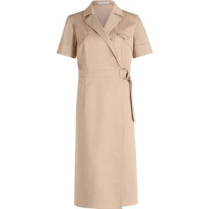 Betty & Co - Wikkeljurk met Kraag - Beige - Dames