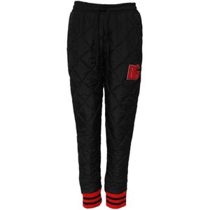 Jeans - High Waist Tapered Pants - Zwart - Polyurethaan