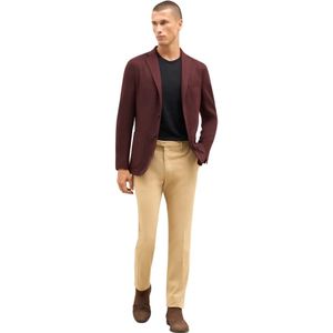 Boglioli, Heren, Broeken, Beige, Maat: L Katoen,