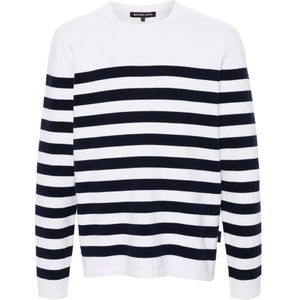 Michael Kors, Heren, Truien, Blauw, Maat: L Katoen,