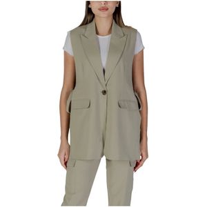 b.young, Dames, Jassen, Groen, Maat: M Viscose,