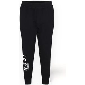 Dsquared2 - Comfortabele Fleece Joggingbroek - Zwart
