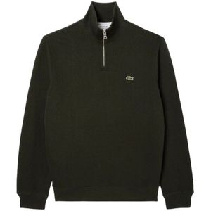 Lacoste, Heren, Sweatshirts & Hoodies, Groen, Maat: XS Katoen,