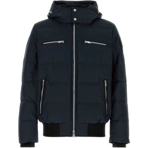 Moose Knuckles, Heren, Jassen, Blauw, Maat: L Poliester,