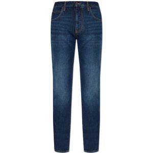 Emporio Armani, Heren, Jeans, Blauw, Maat: W34 Denim,