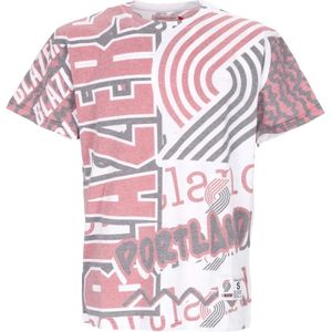Mitchell & Ness, Heren, Tops, Veelkleurig, Maat: XL Katoen,