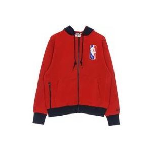Nike NBA Fleece Full-Zip Hoodie Bronet , Red , Heren , Maat: XL