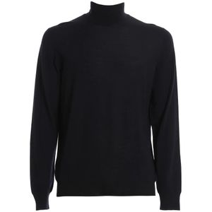 Fedeli, Heren, Truien, Zwart, Maat: 4XL Wol,