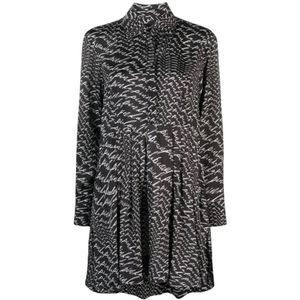 Pinko, Dames, Jurken, Veelkleurig, Maat: XS Viscose,