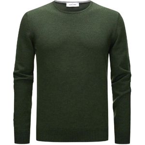 Gran Sasso, Heren, Truien, Groen, Maat: 3XL Wol,