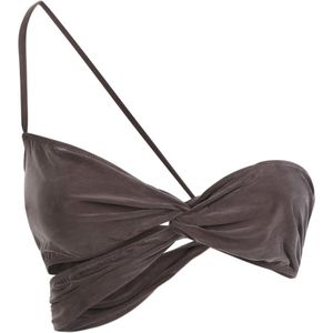 Jacquemus - Espelho Asymmetrische Top - Bruin - Dames