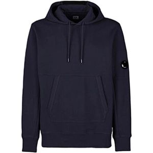 C.p. Company, Heren, Sweatshirts & Hoodies, Blauw, Maat: M Katoen,