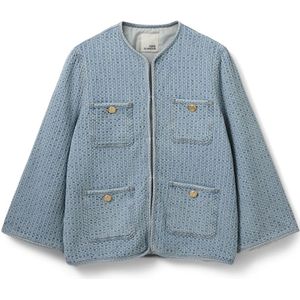 Sofie Schnoor - Alajasw Jacket - Lichtblauw - Dames Tussenjas