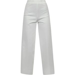 Liviana Conti, Dames, Broeken, Wit, Maat: 2XS Viscose,