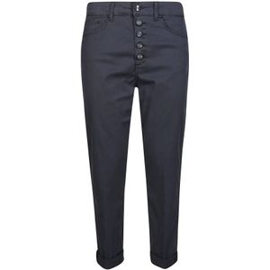 Dondup, Dames, Broeken, Blauw, Maat: W27