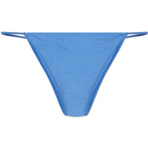 Cult Gaia, Dames, Badkleding, Blauw, Maat: L Polyamide,