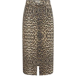 Co'Couture, Dames, Rokken, Bruin, Maat: L Denim,